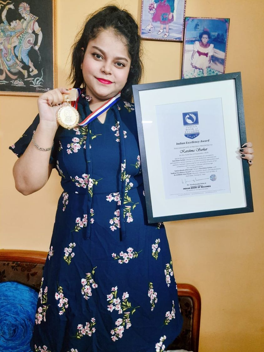 Karishma Sarkar - Indian Excellency Award