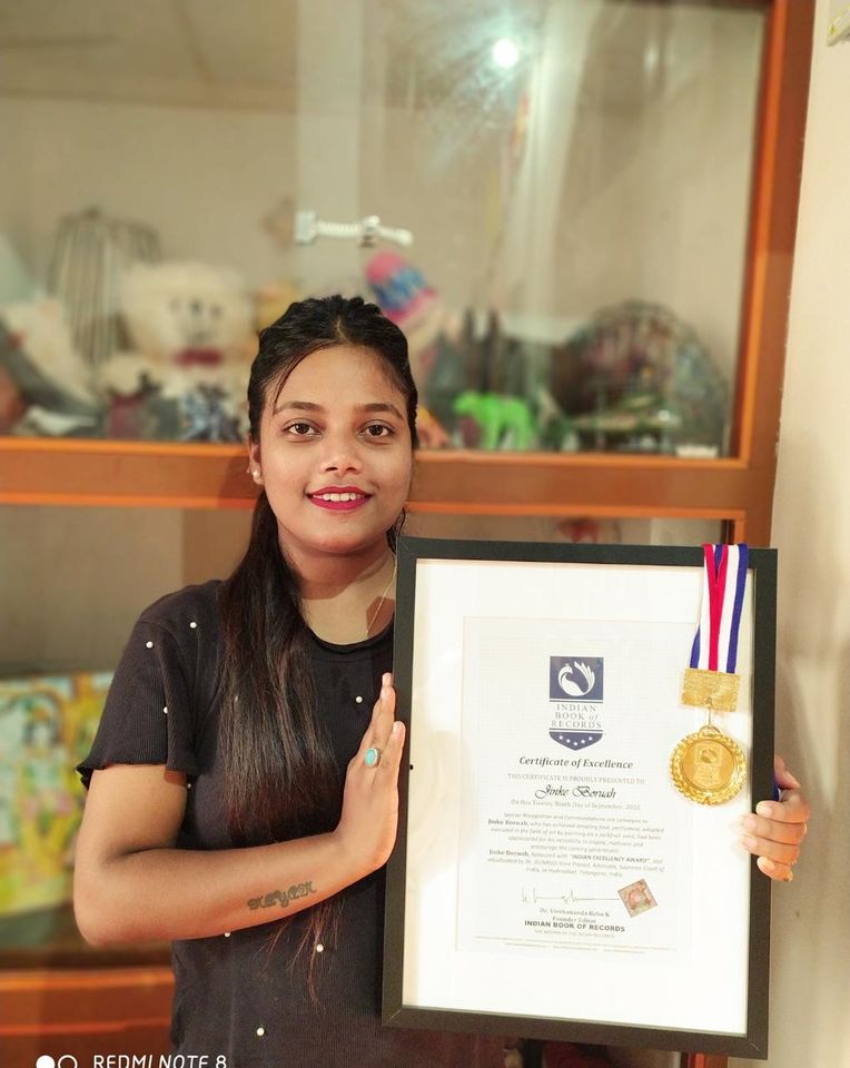 Jinke Boruah - INDIAN EXCELLENCY AWARD