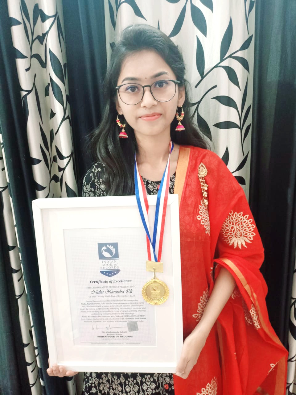 Nisha Narendra Oli - Indian Excellency Award Winner