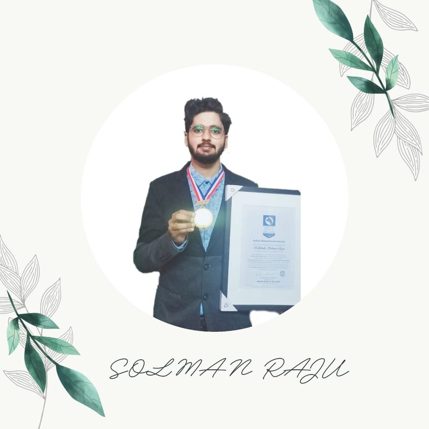 Kokkirala Solman Raju - Indian Humanitarian Award