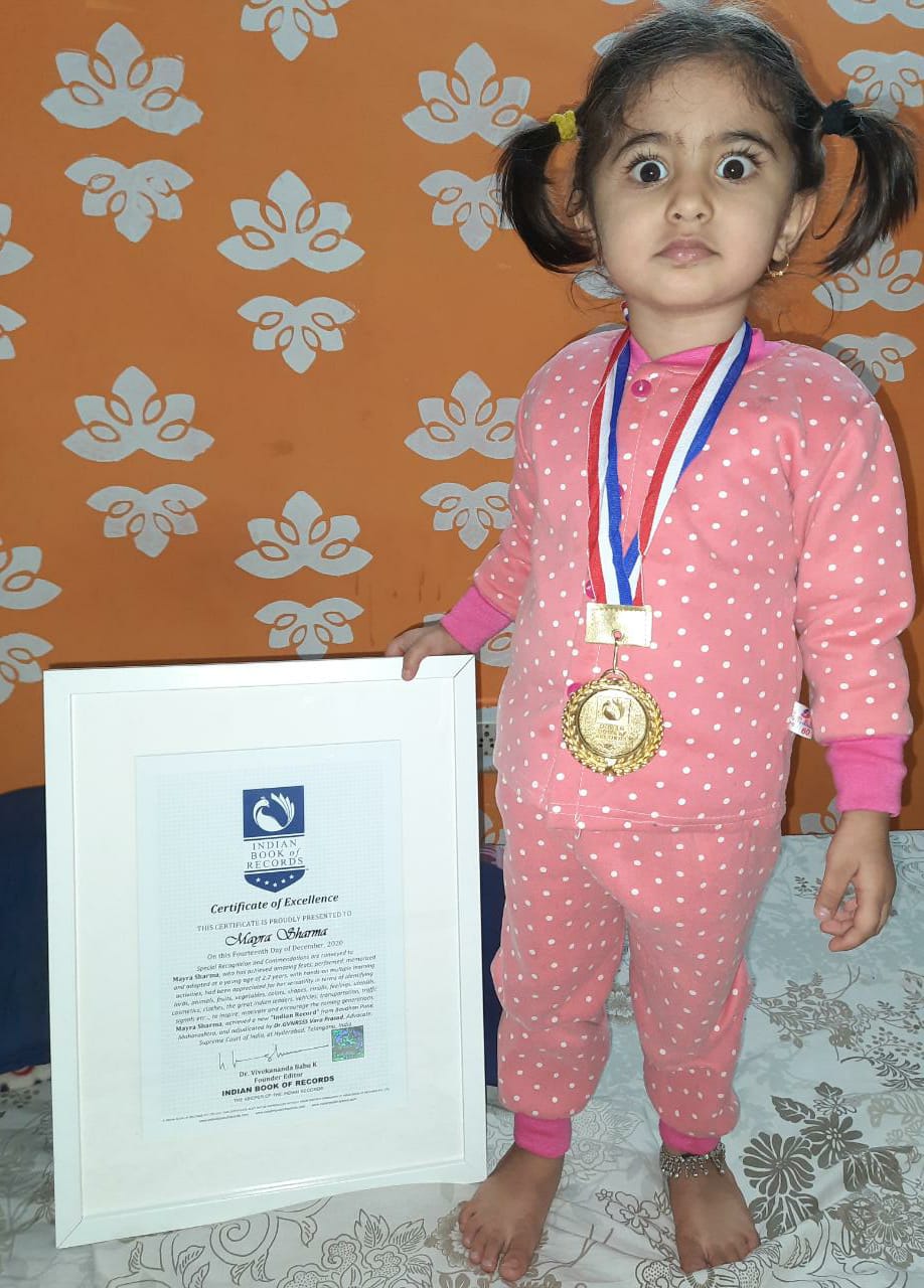 Mayra Sharma - INDIAN EXCELLENCY AWARD